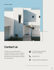 Blue Pastel Minimalist Best Home Product Catalog - صفحة 3