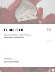 White And Soft Color Minimalist Jewelry Catalog - Seite 3