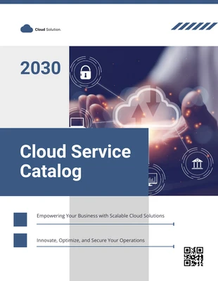Free  Template: Vorlage für einen Cloud-Servicekatalog