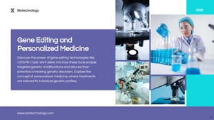 Color Pastel Modern Minimalist Biotechnology Science Presentation - Seite 3